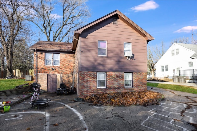 view of rear view of property