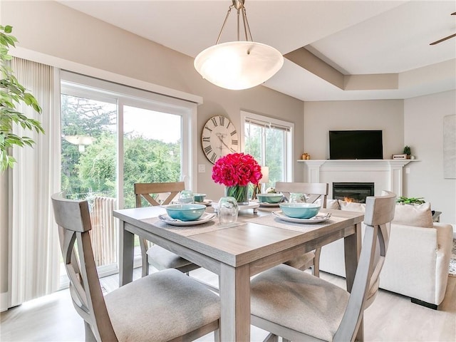 view of dining room