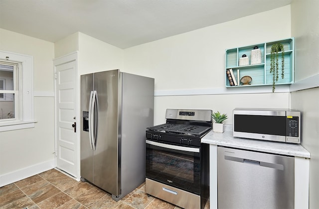 kitchen featuring stainless steel appliances