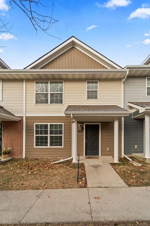 view of townhome / multi-family property