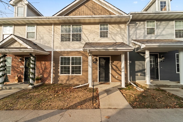 view of townhome / multi-family property