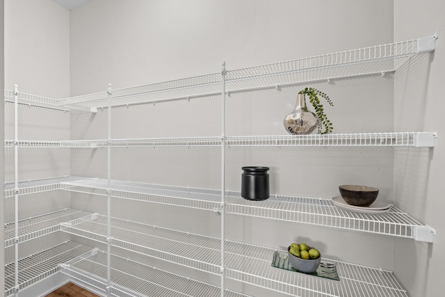 view of pantry