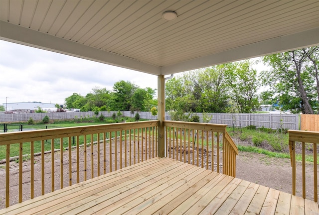 1099 NE 64th Ave, Des Moines, IA 50313 - view of wooden deck