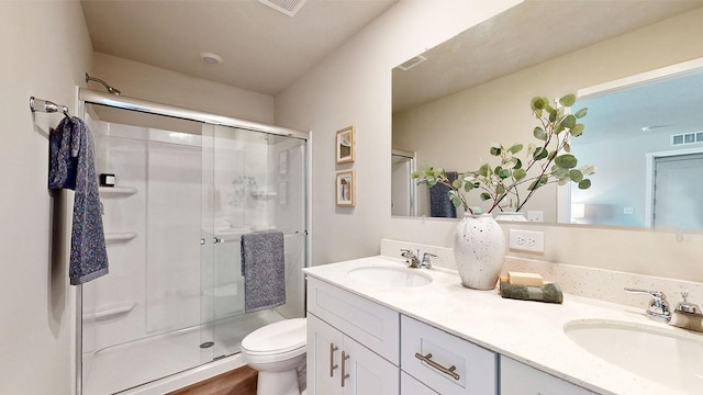 1161 Magnolia Ln, Waukee, IA 50263 - bathroom with double vanity and a stall shower