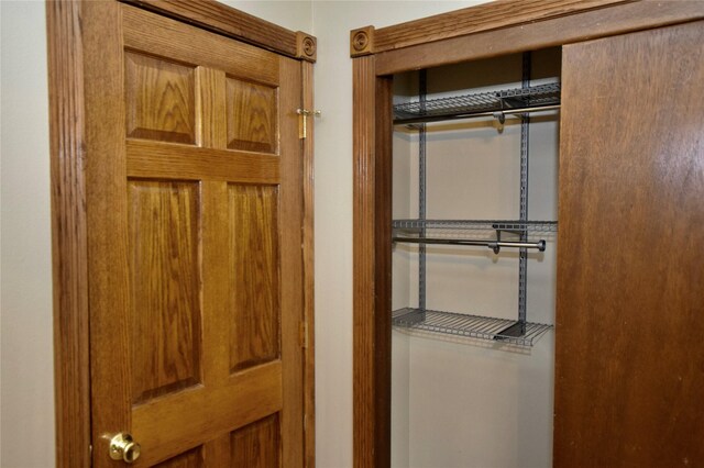 view of closet