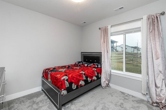 bedroom featuring carpet floors