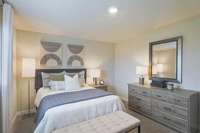 bedroom featuring carpet floors