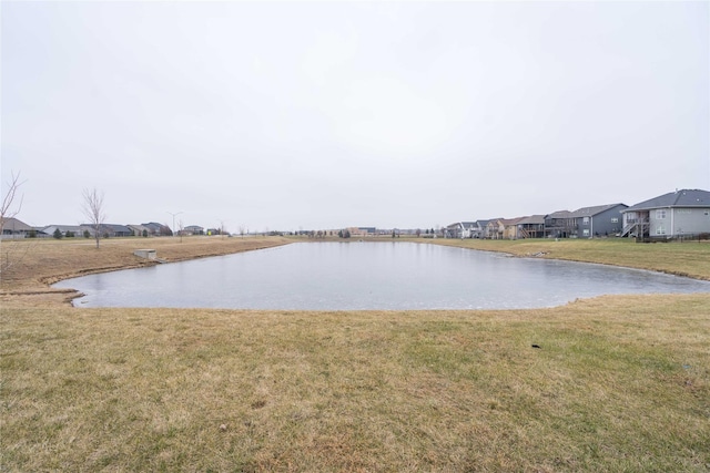 water view with a residential view