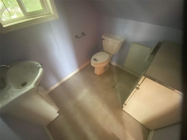 bathroom with toilet