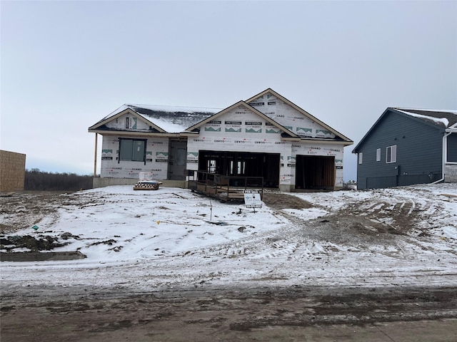 view of property in mid-construction