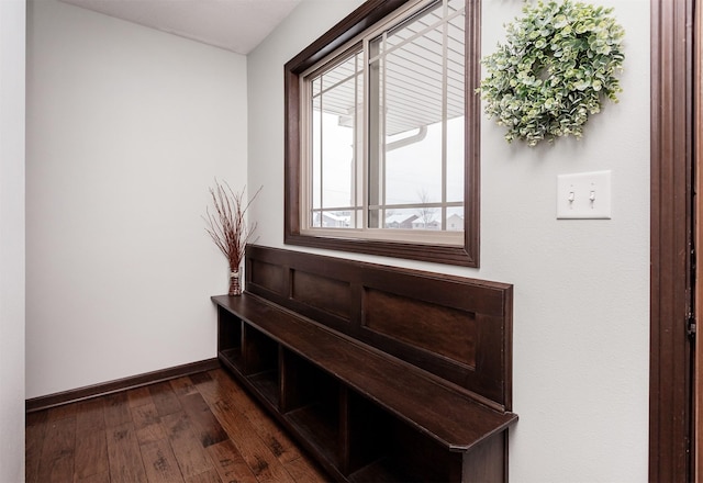 interior space featuring hardwood / wood-style floors