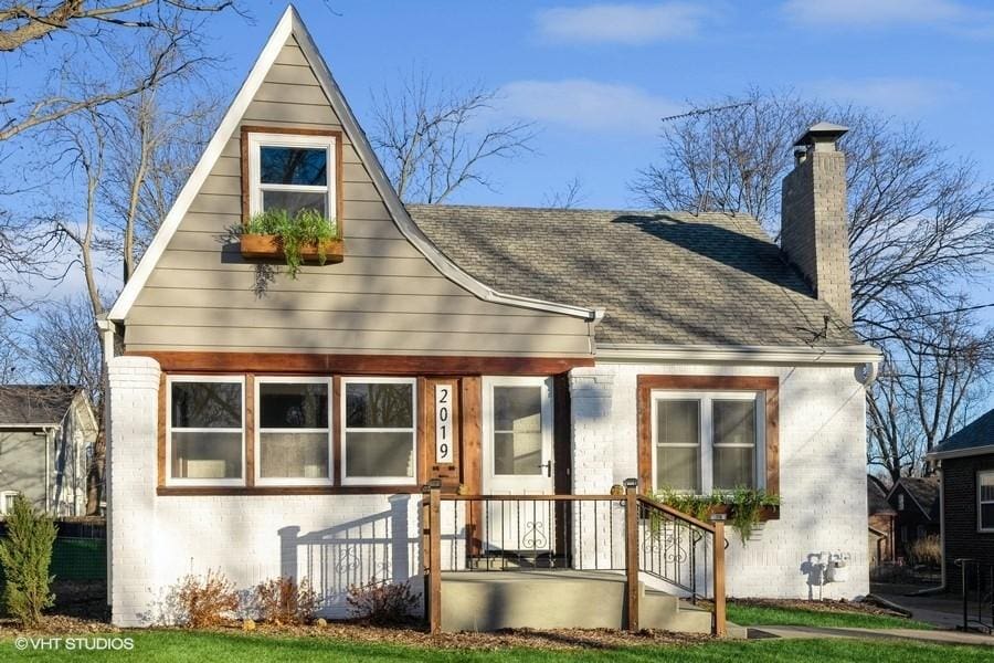 view of rear view of house