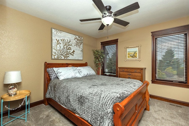 3513 Sunstone Ct SE, Altoona, IA 50009 - bedroom featuring carpet and a ceiling fan