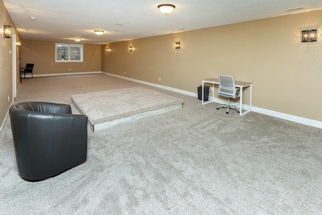 3513 Sunstone Ct SE, Altoona, IA 50009 - living area with carpet flooring