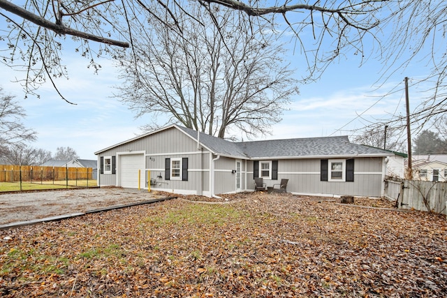 view of back of property