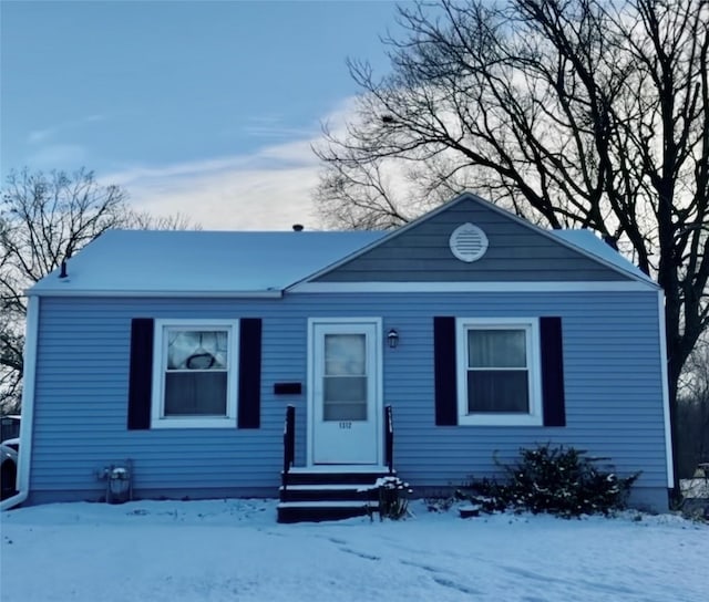 view of front of house