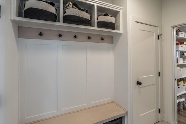 view of mudroom