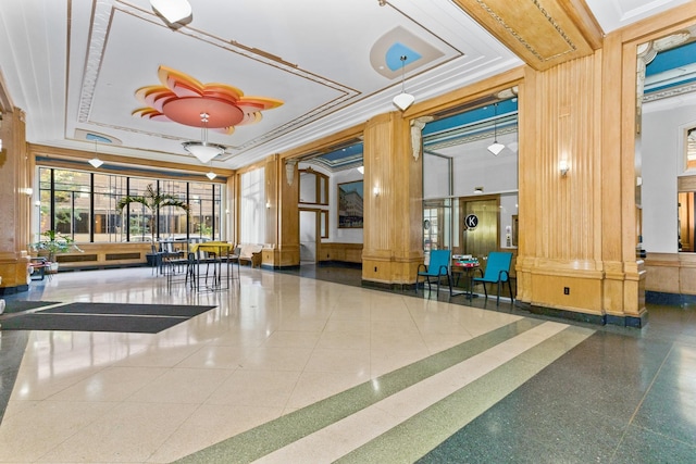 view of building lobby