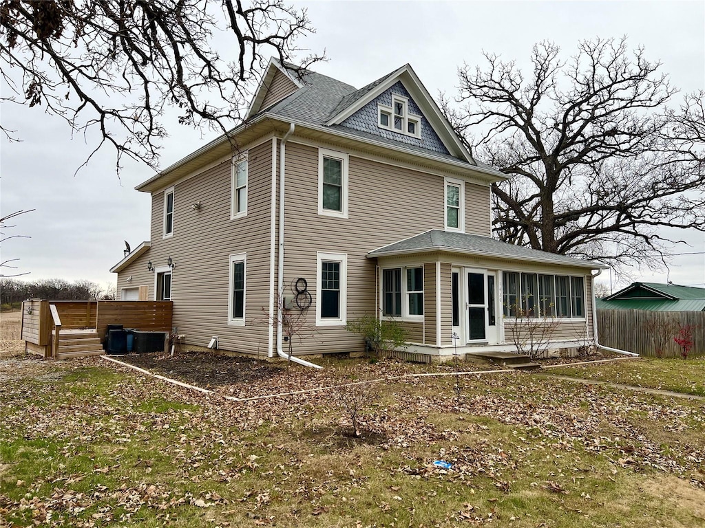 view of back of house