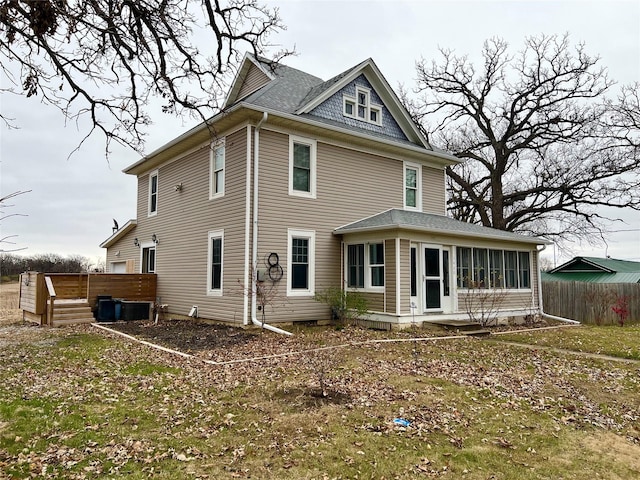 view of back of house