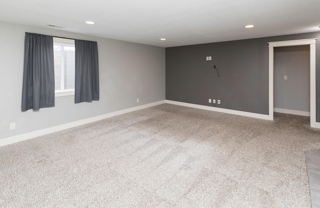 empty room with carpet