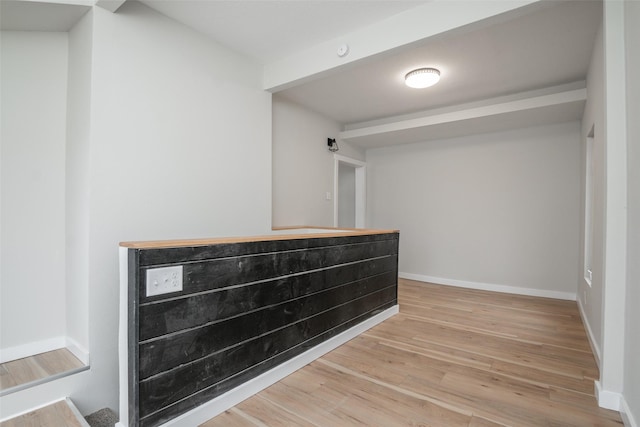 interior space featuring hardwood / wood-style flooring