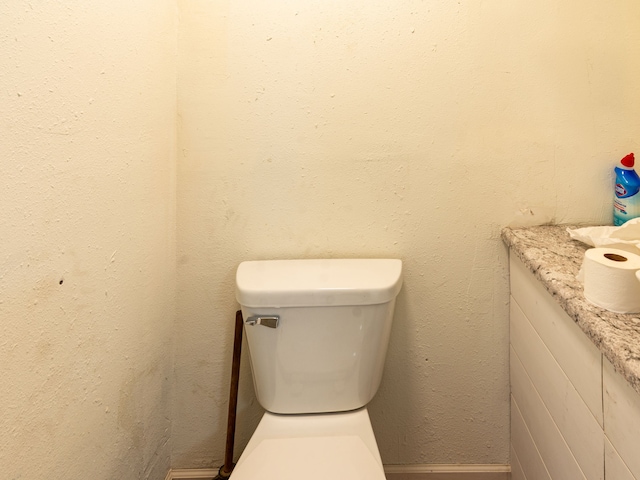 bathroom with toilet