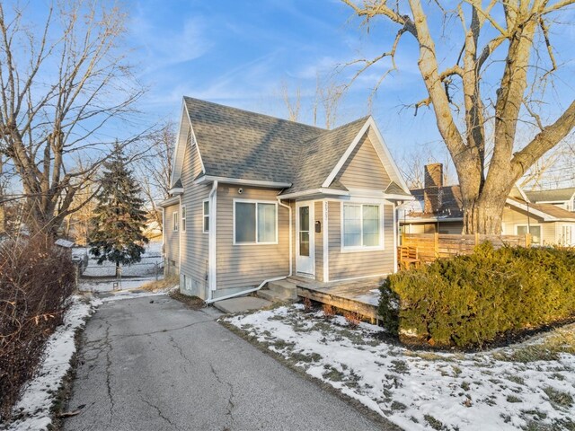 view of bungalow