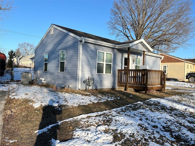 view of front of house