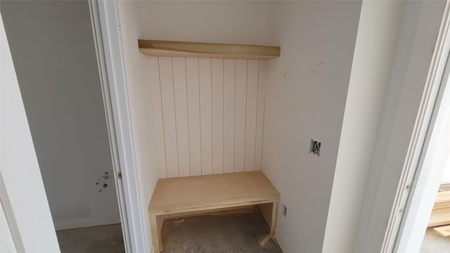 view of mudroom