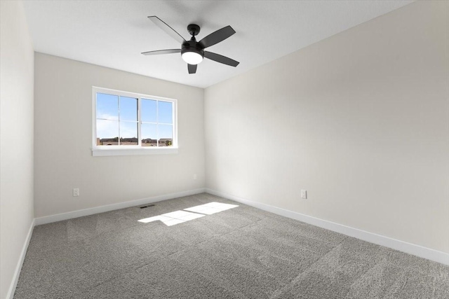 1995 S Warrior Ln, Waukee, IA 50263 - carpeted empty room featuring ceiling fan and baseboards