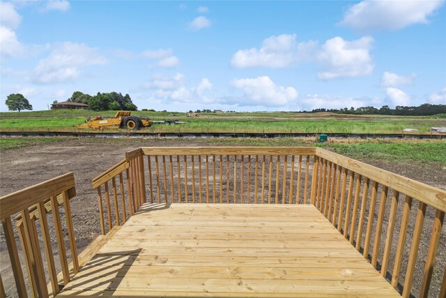2008 White Oak Ln, Granger, IA 50109 - deck with a view of countryside