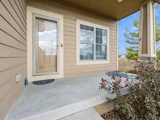 view of entrance to property