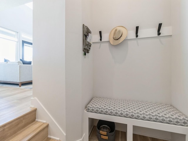 view of mudroom