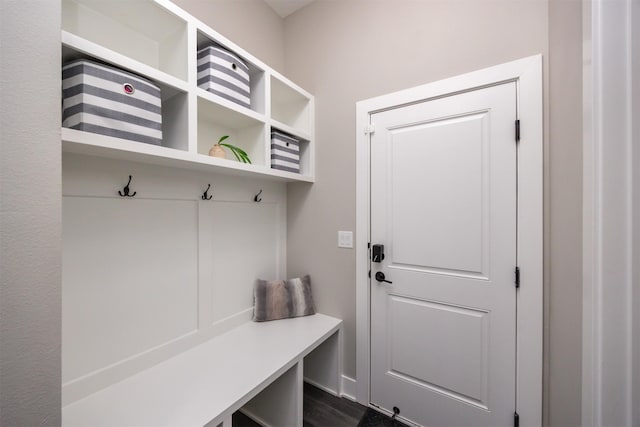 view of mudroom