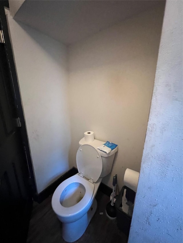 bathroom with toilet