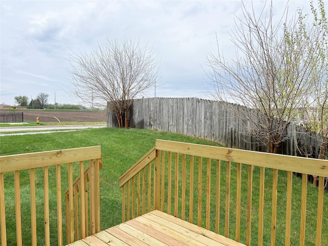 7046 SE 7th Ave, Pleasant Hill, IA 50327 - deck featuring fence and a yard