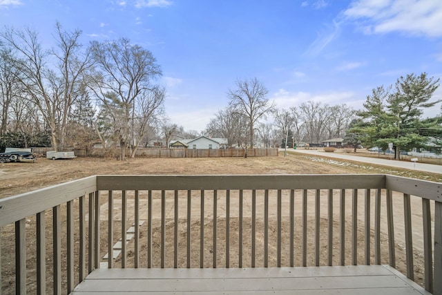 view of deck