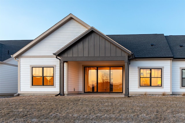 view of rear view of house