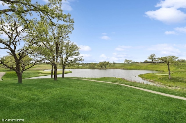 property view of water