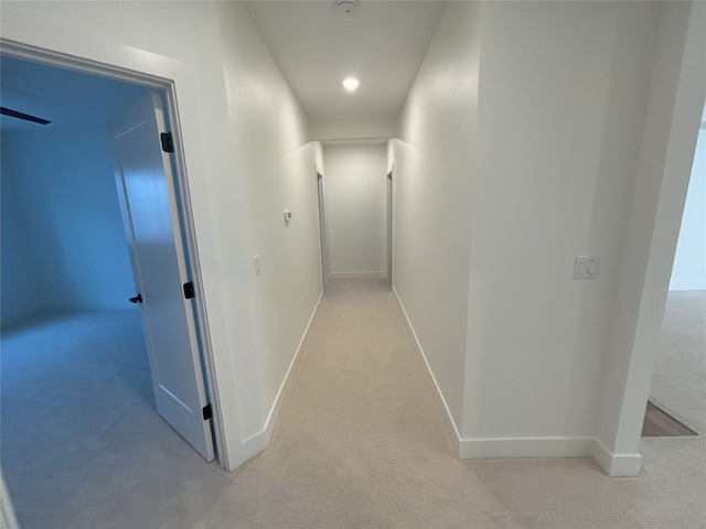 3034 NW Beechwood Dr, Grimes, IA 50111 - hall with light carpet and recessed lighting