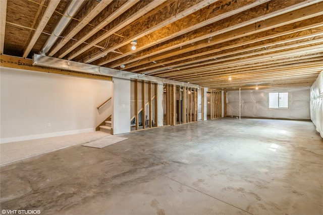 300 NW Ashley Ave, Waukee, IA 50263 - basement with stairs
