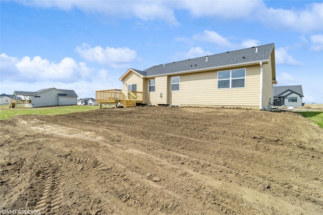 300 NW Ashley Ave, Waukee, IA 50263 - back of house featuring a deck