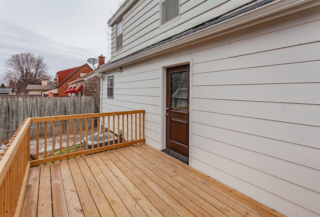 view of deck