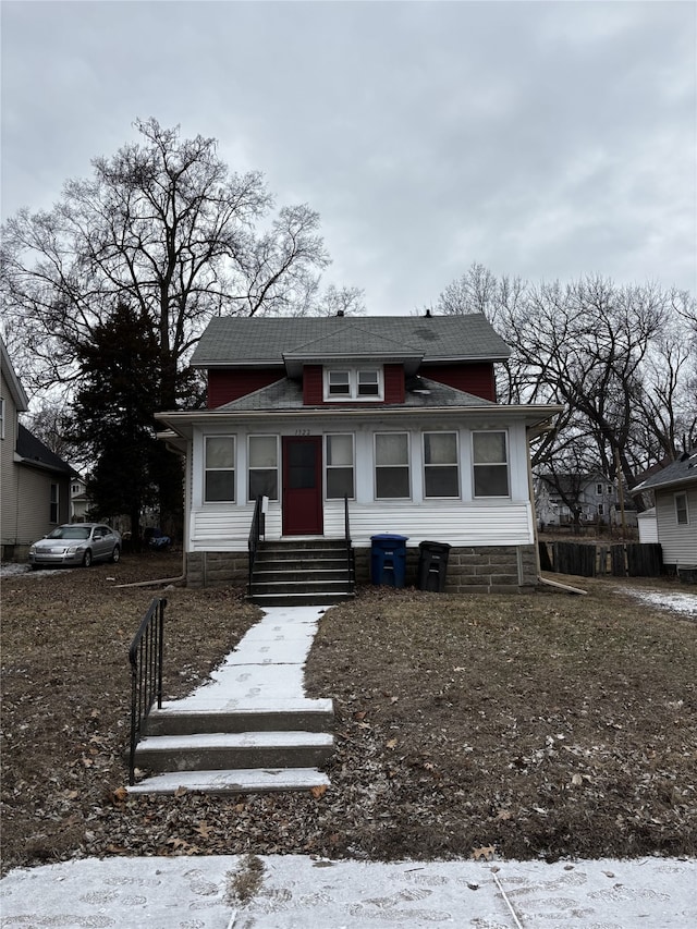 view of front of house