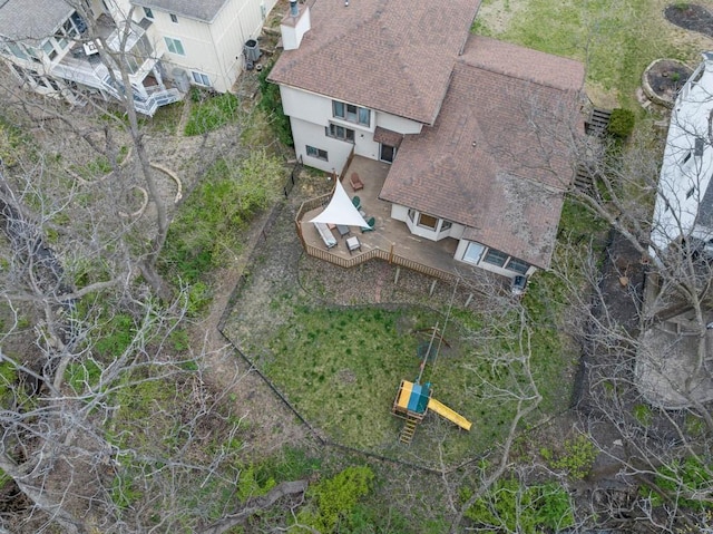 drone / aerial view