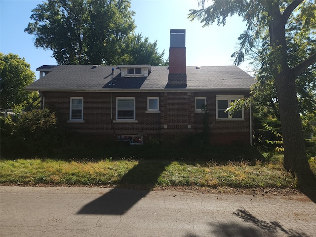 view of rear view of house