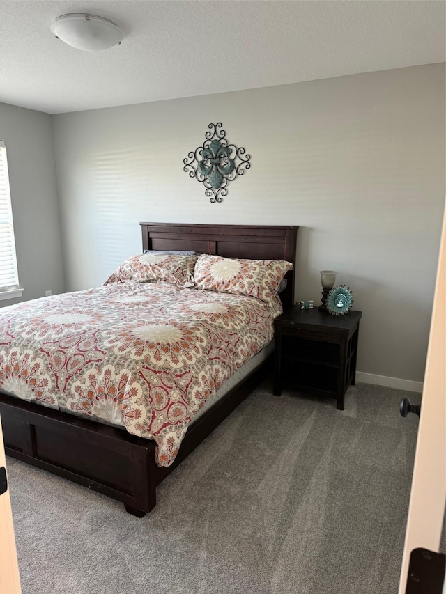 bedroom featuring carpet flooring