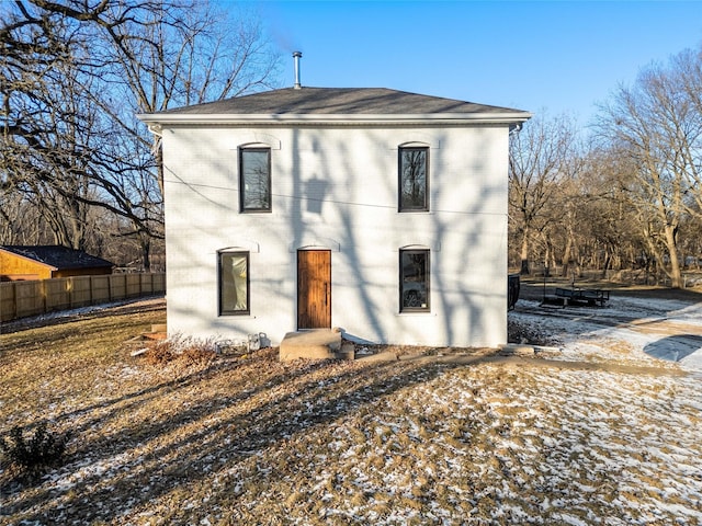 view of back of house