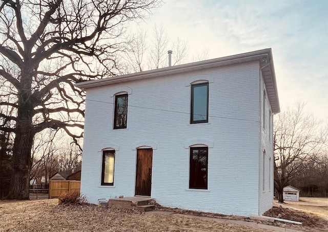 view of rear view of house